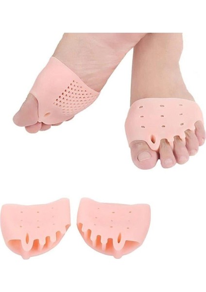 Ayak 5 Parmak Ayıran Silikon Bunyon Makaralı Ayak Parmak Ayırıcı Koruyucu indirimleri