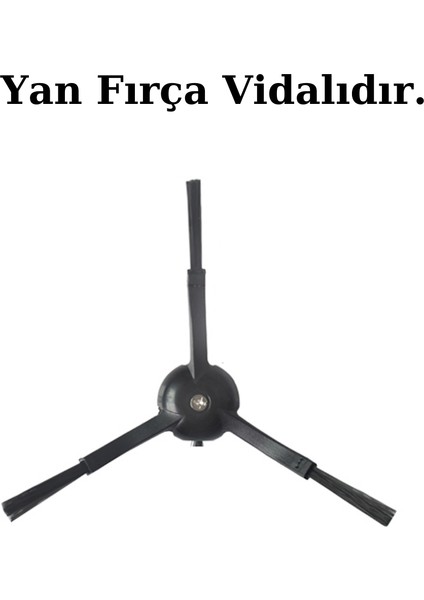 Xiaomi Mop 2 Pro (Siyah) MJST1SHW UYUMLU Yedek Fırça Filtre Mop Seti-10 Parça