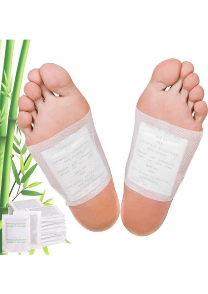 Bugun Var Yarın Yok Detox Ayak Bandı Ayak Bantı Ayak Detoks Bandı Ayak Detoksu 10 Adet Detox Bant Kinoki