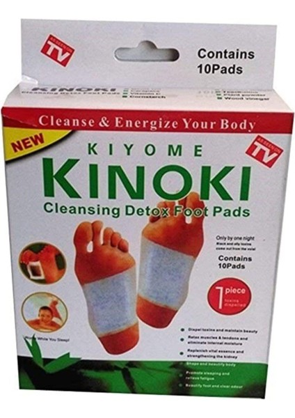 Bugun Var Yarın Yok Detox Ayak Bandı Ayak Bantı Ayak Detoks Bandı Ayak Detoksu 10 Adet Detox Bant Kinoki