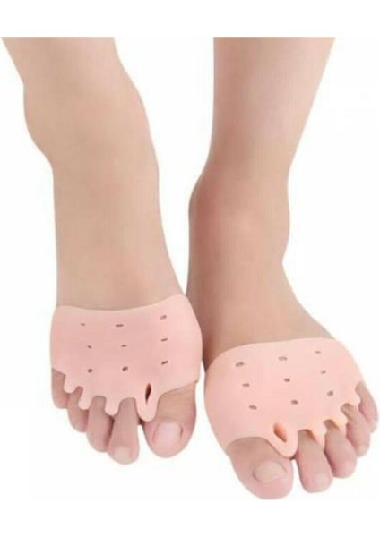 5 Parmak Ayırıcı Makaralı Ayak Koruma Bunyon Silikon Ayak Gömleği