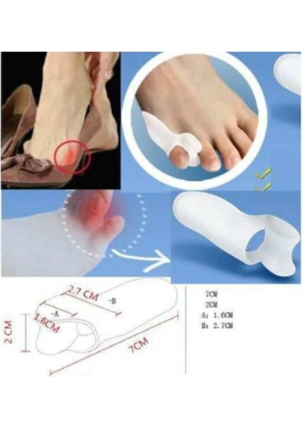 Silikon Makara Ayak Serçe Parmak Yüzük Bunyon Makaralı Koruyucu modelleri