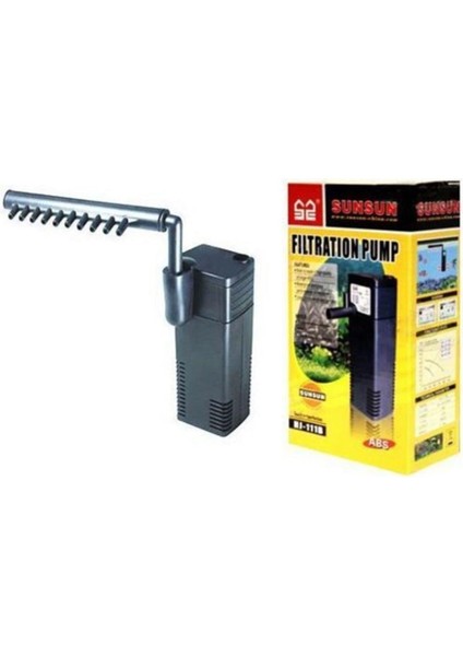 HJ-111B Akvaryum Mini Iç Filtre 200 L/s 2W