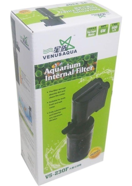 VS230F Akvaryum Iç Filitresi 500 Lt