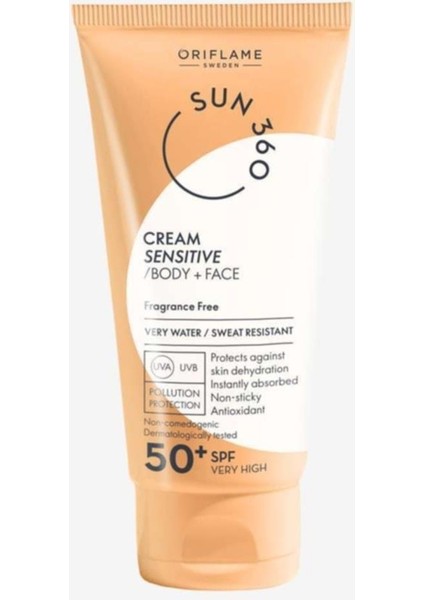 Sun 360 Yüz ve Vücut Için Güneş Kremi 50+ Spf