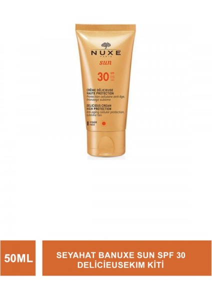 Sun Spf 30 Delicieuse Visage Haute Protection 50ML