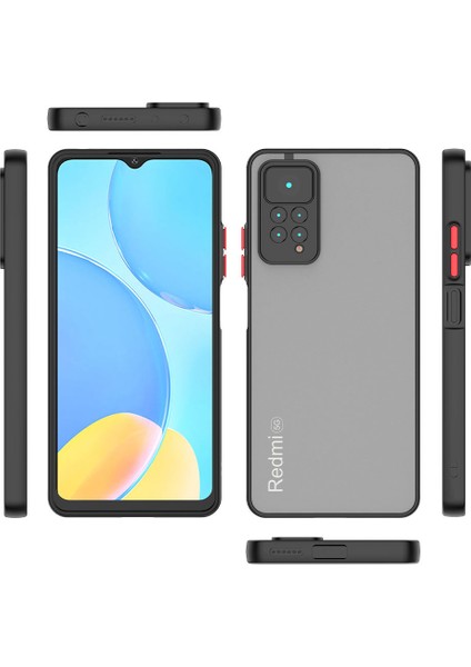 Xiaomi Redmi Note 12 Pro Uyumlu Kamera Lens Korumalı Arkası Mat Silikon Tuşları Renkli Military Leke Tutmaz Kapak fiyatları