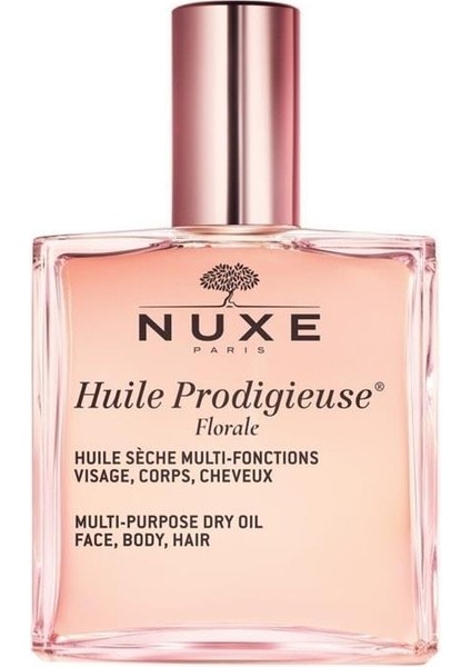 Huile Prodigieuse Florale Canlandırıcı Çok Amaçlı Kuru Yağ 50ML Vegan modelleri