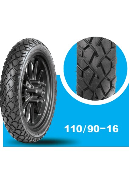 IRAN YASA TIRE&RUBBER 110-90-16 TL (İÇ LASTİKSİZ )MOTOSİKLET LASTİĞİ