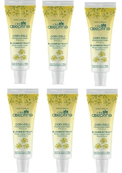 30-Ml Tüp Çiçek Özlü 6lı