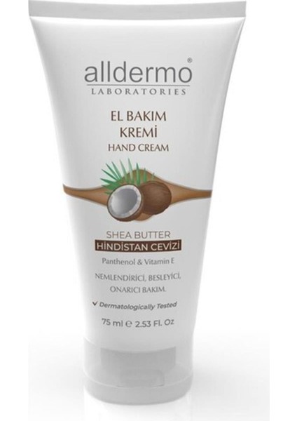 El Bakım Kremi Hindistan Cevizi 75 ml