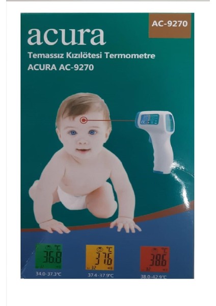 AC-9270 Jiacom Kızılötesi Temassız Ateşölçer fiyatları