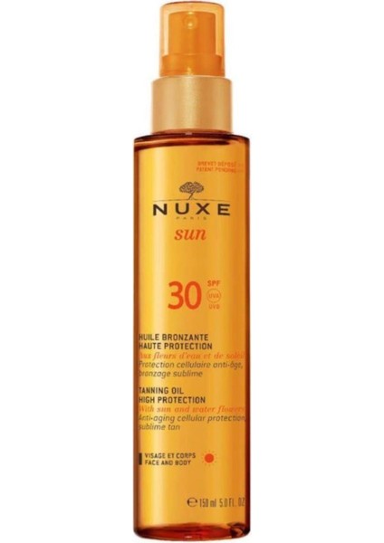 Sun Huile Bronzlaştırıcı Yağ SPF30 150 ml