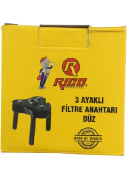 KK1101 3 Ayaklı Yağ Sökme Takma Filtre Anahtarı Düz