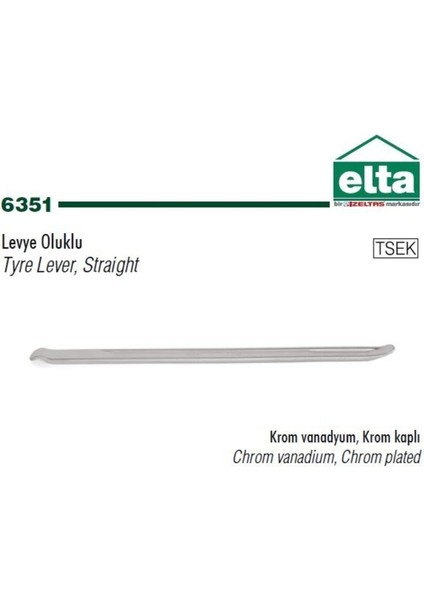 Oluklu Krom Levye 600 mm (6351260600) fırsatları