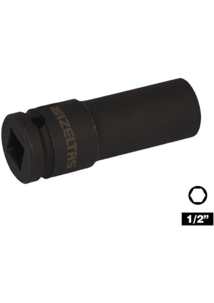 Izeltaş 1/2&quot; 19MM Altı Köşe Havalı Derin Lokma ANH.-1108067019