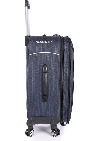 5 Tekerlekli Orta Boy Valiz Lacivert fırsatları