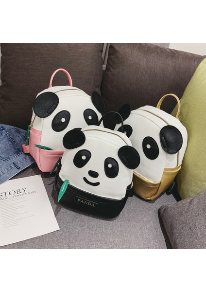 Çizgi Film Panda Kiddy ve Sevimli Anaokulu Çantası (Yurt Dışından)