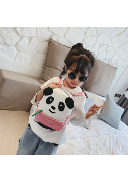 Çizgi Film Panda Kiddy ve Sevimli Anaokulu Çantası (Yurt Dışından)