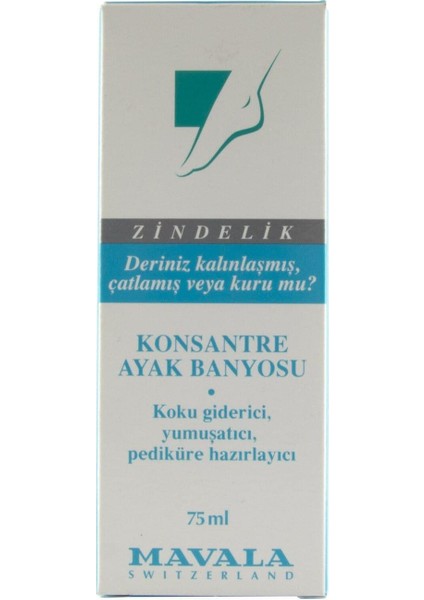 Konsantre Ayak Banyosu - Concentrated Foot Bath 75 ml