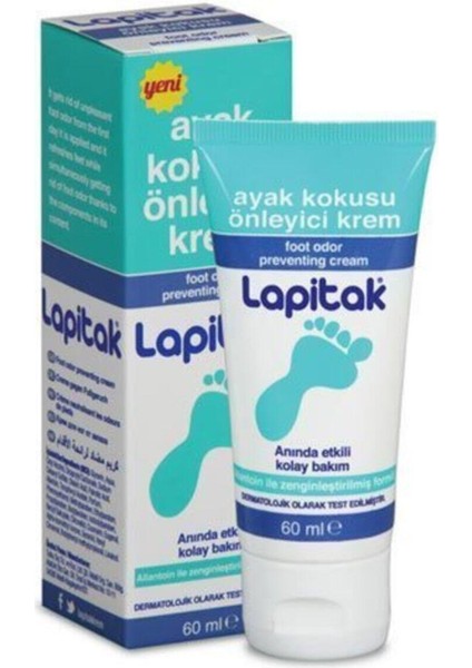 Ayak Kokusu Önleyici Krem 60 ml 8691091035853