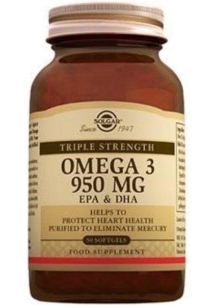 Omega-3 950 Mg 100 Softgel