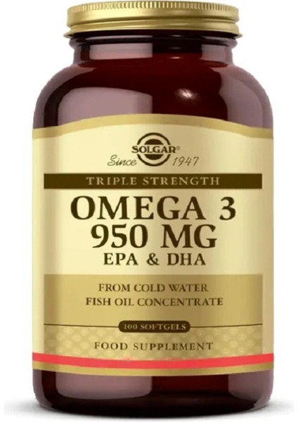 Omega-3 950 Mg 100 Softgel