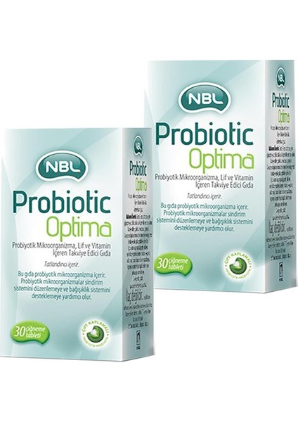 Probiotic Optima 30 Çiğneme Tableti 2 Adet