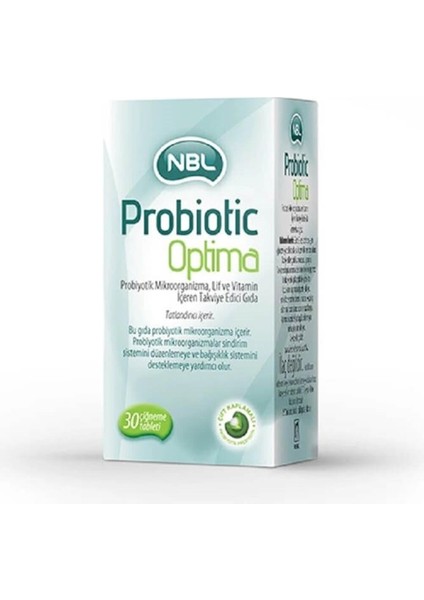 Probiotic Optima 30 Çiğneme Tableti