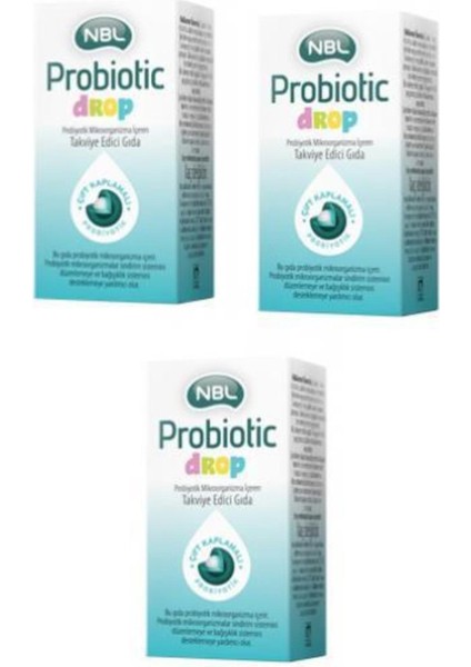 Probiotic Drop Damla 7,5 ml 3'lü