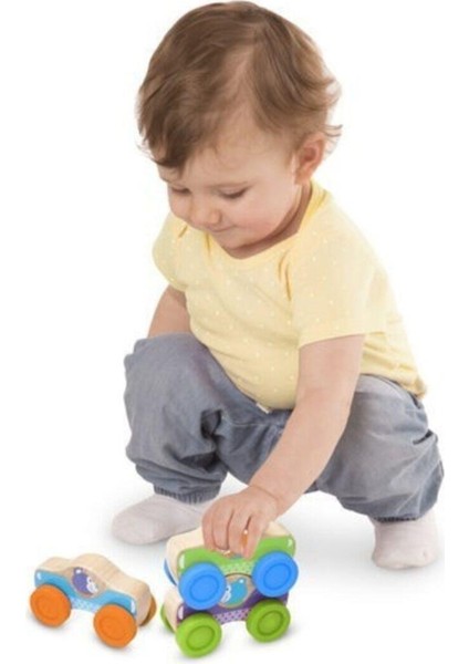 Melissa&Doug Melissa & Doug Melissa&doug Ahşap Arabalar-Hayvanlar fırsatları