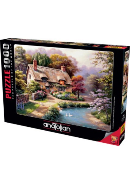 Patikadaki Konak / 1000 Parçalık Puzzle, KOD:1047