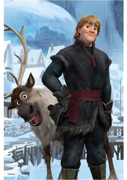Frozen Karlar Ülkesi Mini Puzzle 54 Parçalı 4'lü Set modelleri