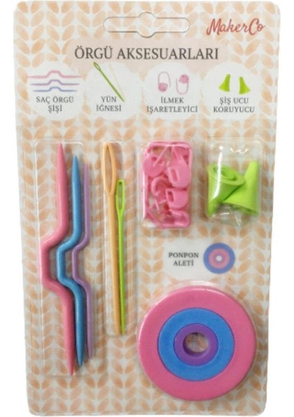 Tuva Makerco Örgü Aksesuarları