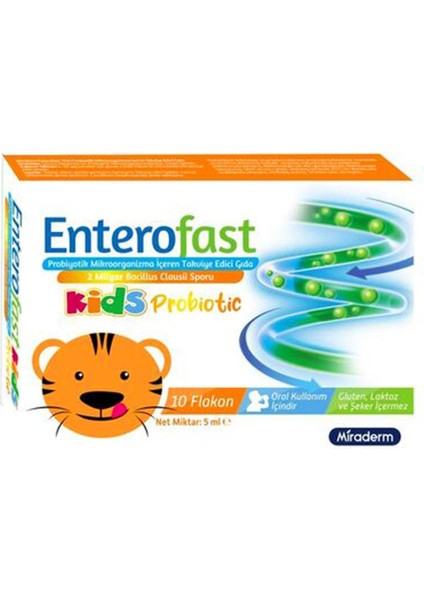 Enterofast Kids Probiotic 10 Flakon