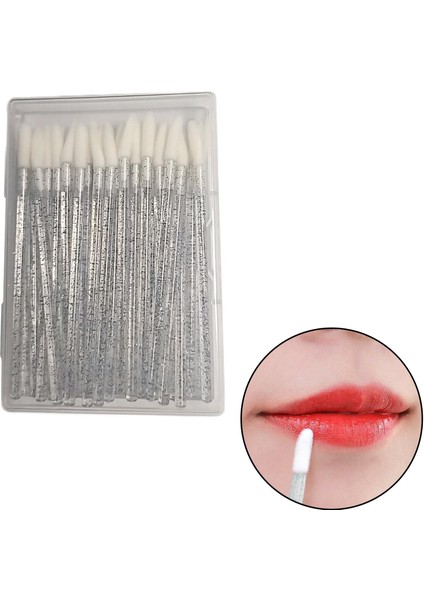 Dudak Fırçaları Eğik Güzellik Araçları Uzatma Sopa Onarım Makyaj Kapatıcı Siyah Için Siyah (Yurt Dışından) fırsatları