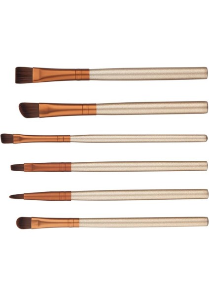 6 Adet/set Pro Makyaj Fırçaları Yüz Allık Fırça Tozu Temel Aracı (Yurt Dışından)