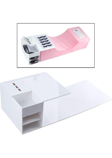 Raf Kiti ile Salon Evi Için Yarı Kalıcı Makyaj Yastığı Yastığı (Yurt Dışından)