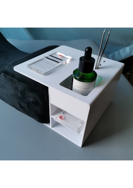 Raf Kiti ile Salon Evi Için Yarı Kalıcı Makyaj Yastığı Yastığı (Yurt Dışından) indirimleri