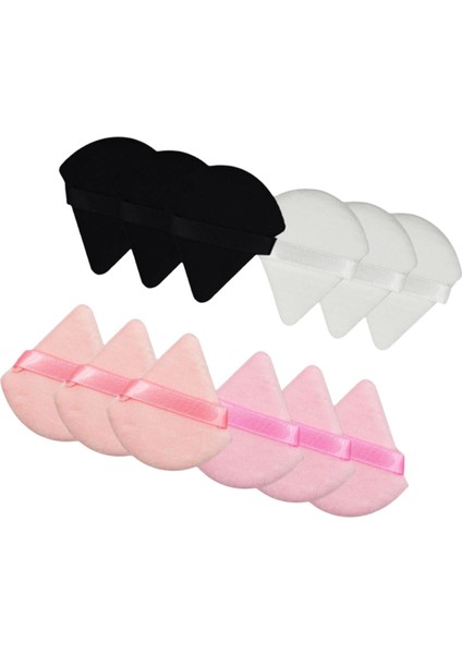 Gevşek Toz Mineral Tozu Için 12X Üçgen Toz Güzellik Makyaj Aracı C (Yurt Dışından)