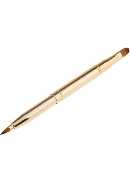 Geri Çekilebilir Dudak Fırçası Çift Başlı Kozmetik Göz Farı Makyaj Fırçası Altın (Yurt Dışından) fiyatları