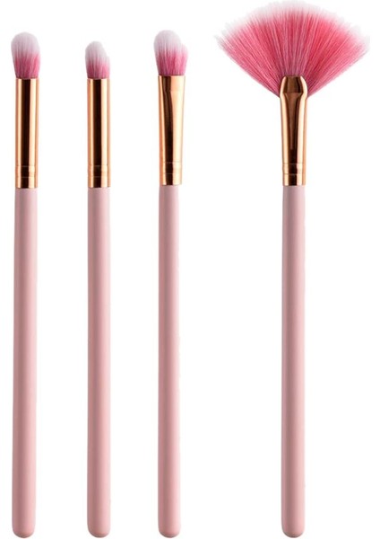 4 Adet Makyaj Fanı Göz Gölgesi Tozu Allık Karıştırma Fırça Comestics Set Kiti (Yurt Dışından) fiyatları