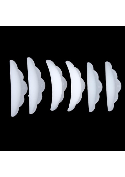 3 Çift Kirpik Perming Asansör Silikon Padleri Göz Kirpikleri Koruma Araçları (Yurt Dışından)