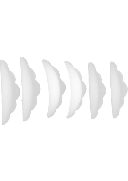 3 Çift Kirpik Perming Asansör Silikon Padleri Göz Kirpikleri Koruma Araçları (Yurt Dışından) fiyatları