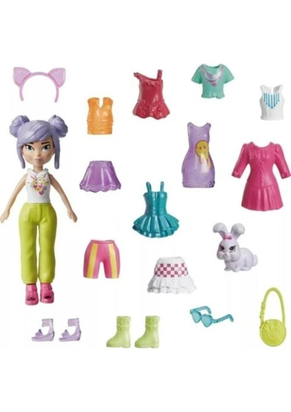 Polly Pocket Farklı Kombin Eğlencesi Oyun Seti HKV88 HKV94