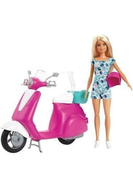 Pembe Bebek Scooter Playset GBK85