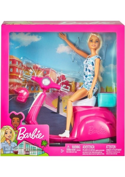 Pembe Bebek Scooter Playset GBK85