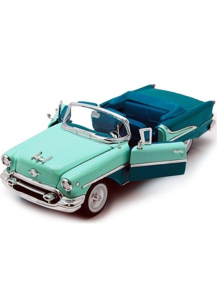 1:24 1955 Oldsmobile Super 88 Model Araba Yeşil