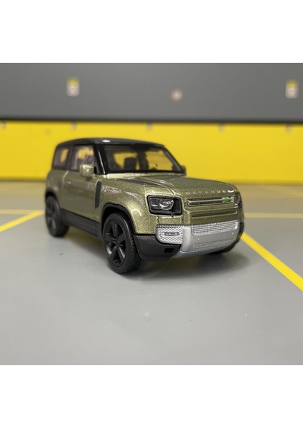 Land Rover Defender 2020 1/36 Ölçek Diecast Metal Model Araba Oyuncak Araba Çek Bırak Araba