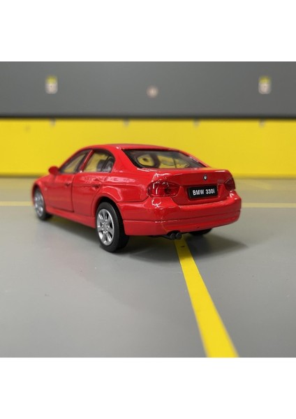 Bmw 330İ 1/36 Ölçek Diecast Metal Model Araba Oyuncak Araba Çek Bırak Araba indirimleri